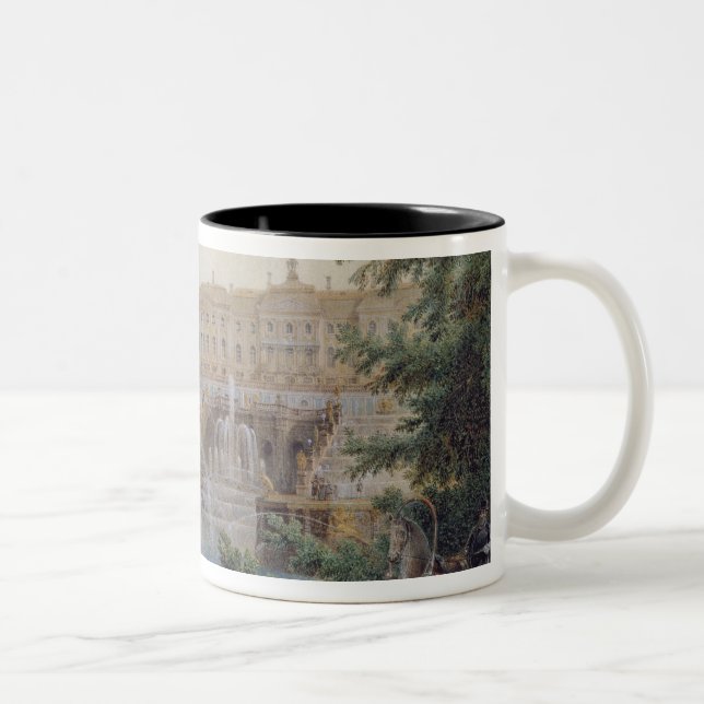 View of the Marly Cascade Two-Tone Coffee Mug (Right)