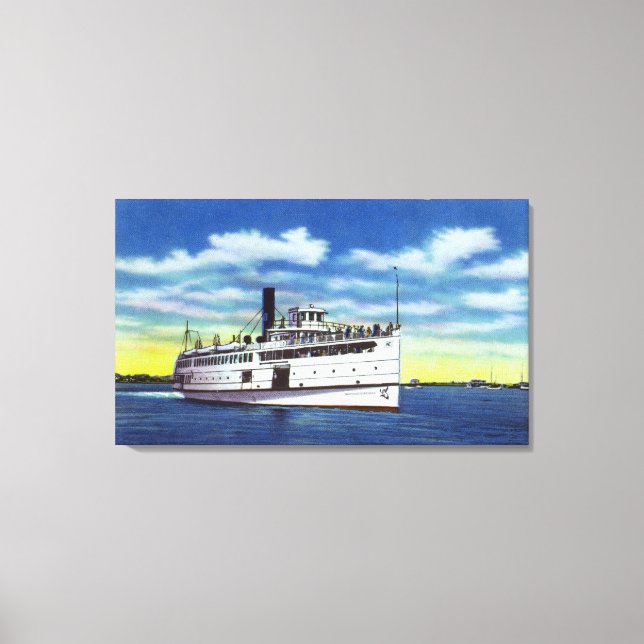 View of the Martha's Vineyard Steamer Canvas Print (Front)