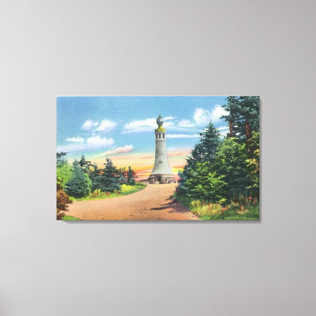View of the Memorial Beacon Canvas Print (Front)