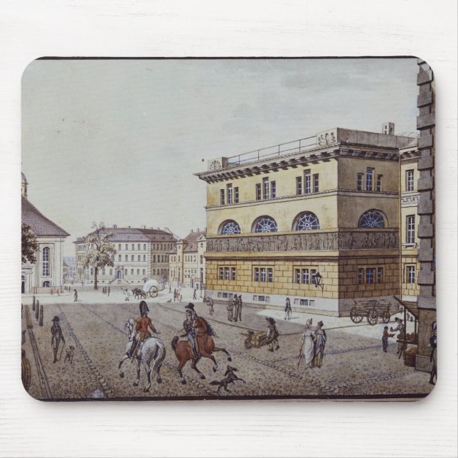 View of the mint, Berlin Mouse Pad (Front)