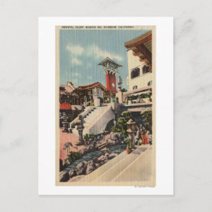 View of the Mission Inn & Oriental Court Postcard