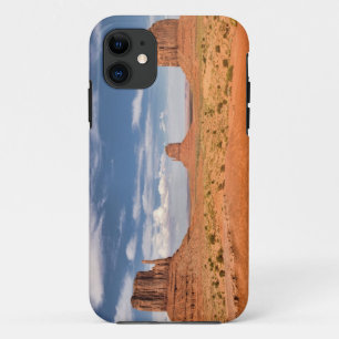 View of the Mittens, Monument Valley iPhone 11 Case
