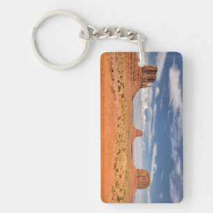 View of the Mittens, Monument Valley Key Ring