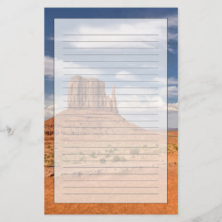 View of the Mittens, Monument Valley Stationery