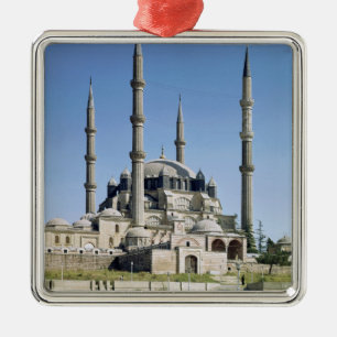 View of the mosque, Ottoman, built c.1569-75 Metal Tree Decoration