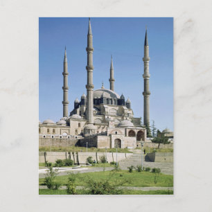 View of the mosque, Ottoman, built c.1569-75 Postcard
