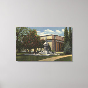 View of the Municipal Auditorium Canvas Print