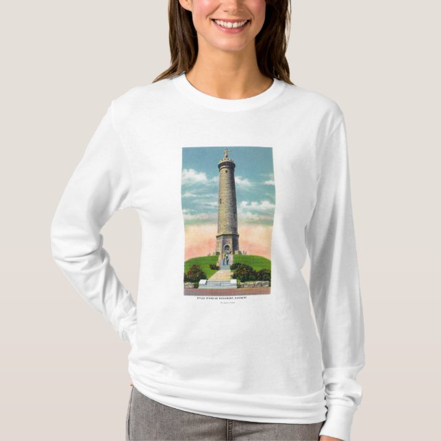 View of the Myles Standish Monument # 2 T-Shirt (Front)