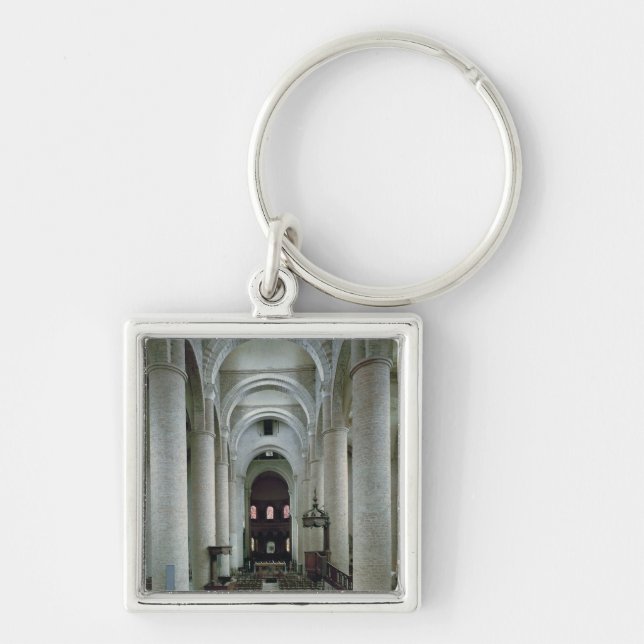 View of the nave, looking towards the altar key ring (Front)