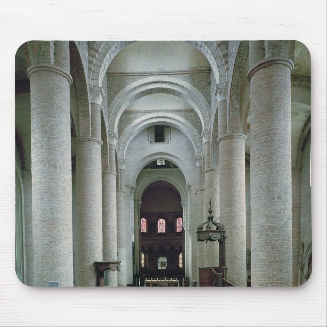 View of the nave, looking towards the altar mouse pad (Front)