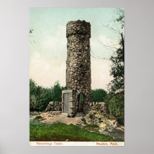 View of the Norumbega Tower Poster