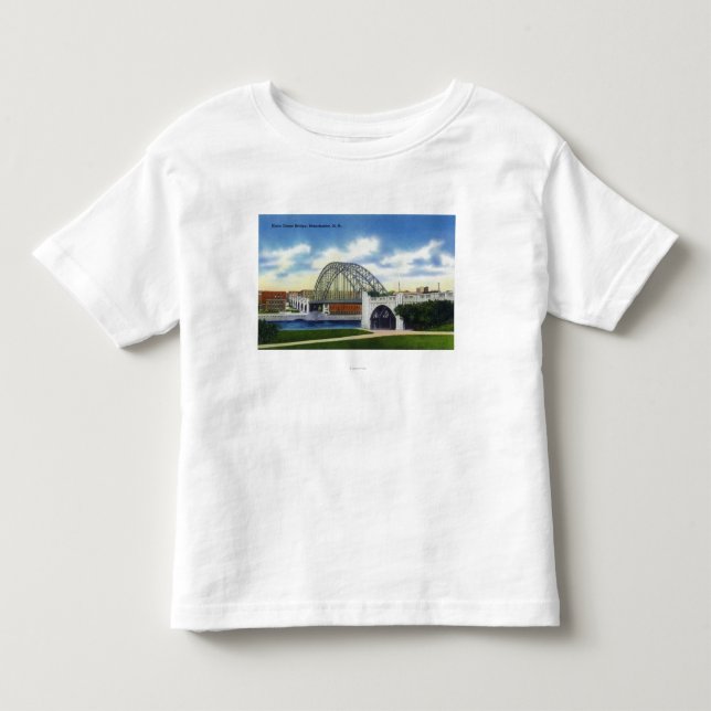 View of the Notre Dame Bridge Toddler T-Shirt (Front)