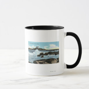 View of the Nubble Lighthouse Mug