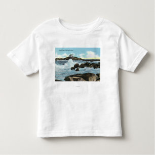 View of the Nubble Lighthouse Toddler T-Shirt