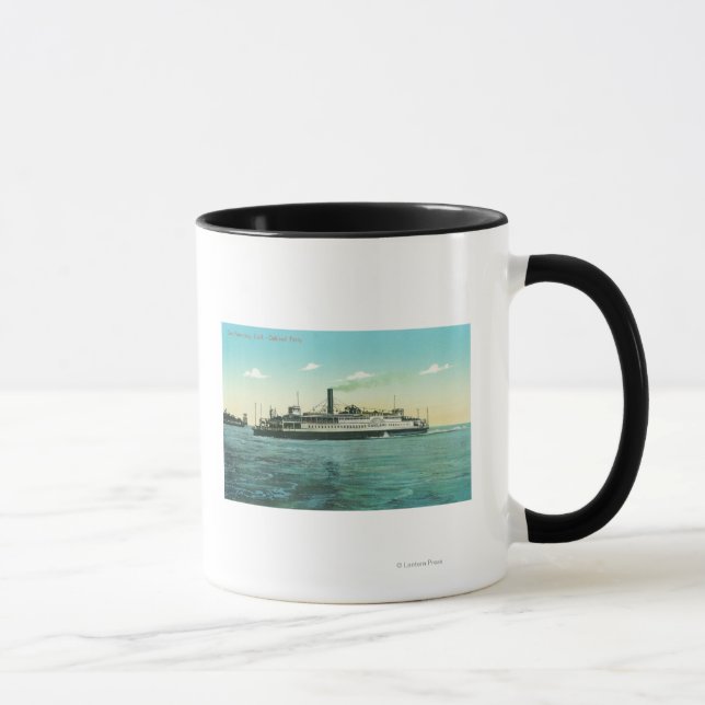 View of the Oakland Ferry Mug (Right)