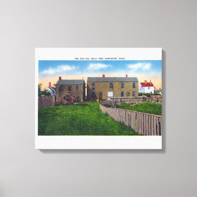 View of the Old Jail Canvas Print (Front)