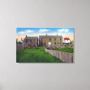 View of the Old Jail Canvas Print