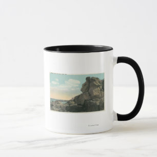 View of the Old Man of the Sea Rock Formation Mug