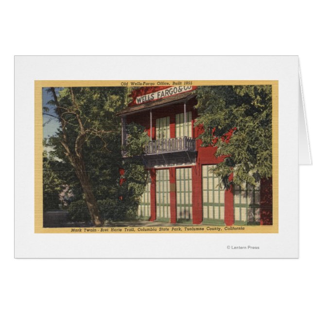 View of the Old Wells-Fargo Office (1855) (Front Horizontal)