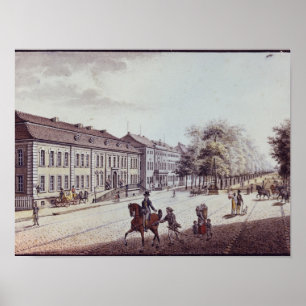 View of the Opera House, Berlin Poster