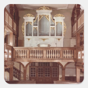 View of the Organ Square Sticker