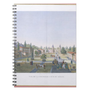 View of the Outer Courtyard of the Seraglio, Topka Spiral Notebook