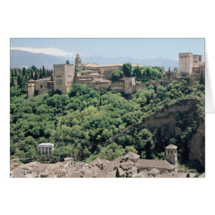 View of the Palace of the Alhambra