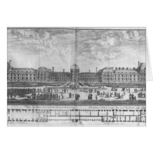 View of the Palais des Tuileries from gardens