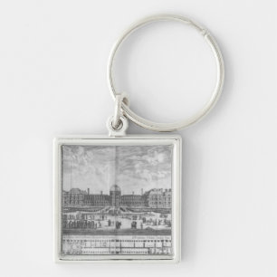 View of the Palais des Tuileries from gardens Key Ring