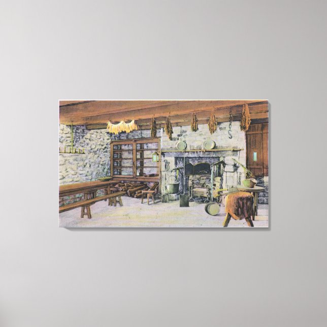 View of the Parade Lawns Canvas Print (Front)