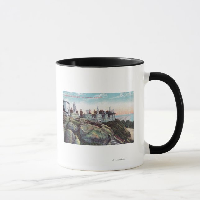 View of the Parapet at Sutro Heights Mug (Right)