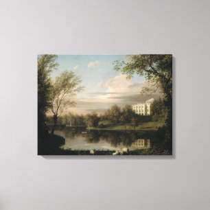 View of the Pavlovsk Palace, c.1800 Canvas Print