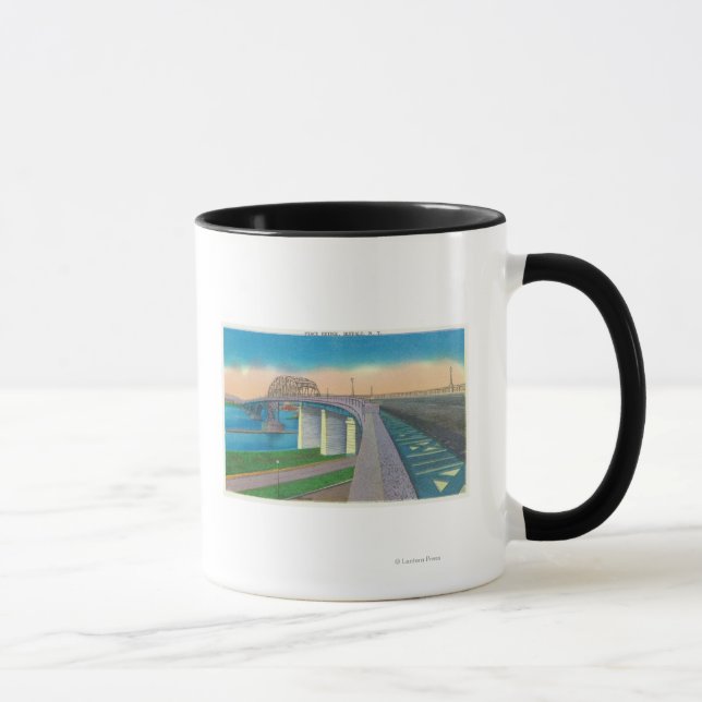 View of the Peace Bridge Mug (Right)