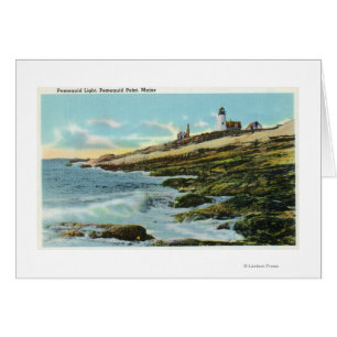 View of the Pemaquid Lighthouse