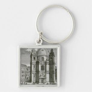 View of the Peterskirche Key Ring