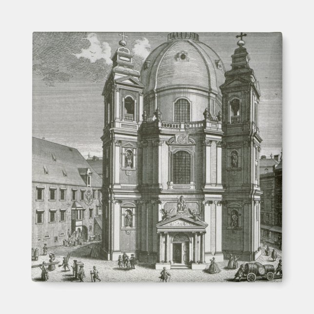 View of the Peterskirche Magnet (Front)