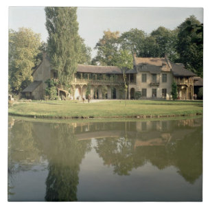View of the Petit Hameau, 1782-85 (photo) Tile