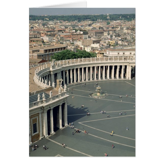View of the piazza (Front)