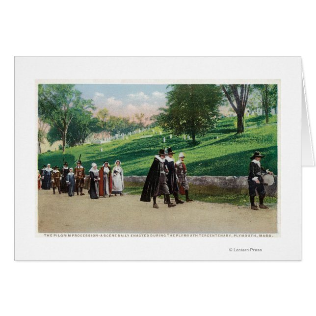 View of the Pilgrim Procession (Front Horizontal)