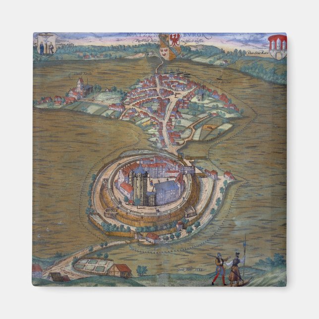 View of the Place de Louis le Grand, with one of t Magnet (Front)