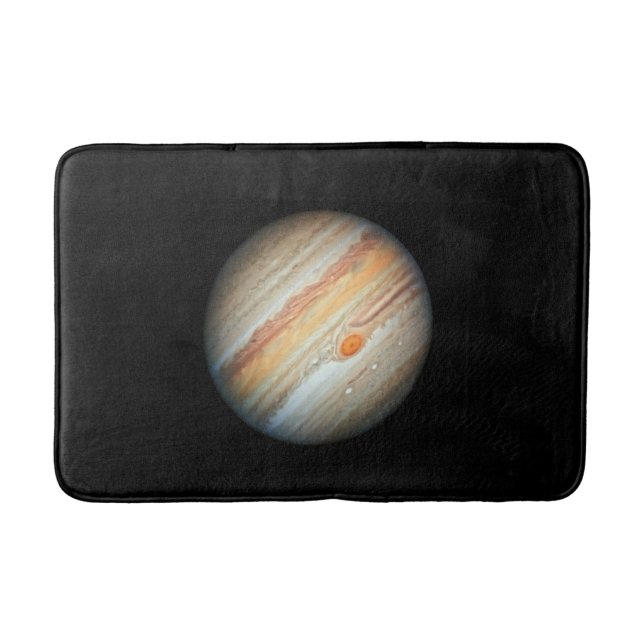 View of the Planet Jupiter (Hubble Telescope) Bath Mat (Front)