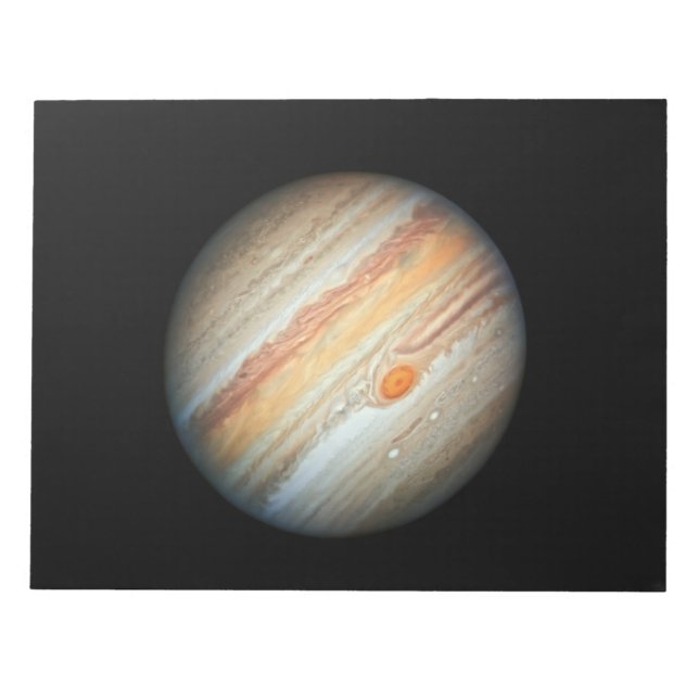 View of the Planet Jupiter (Hubble Telescope) Notepad (Front)