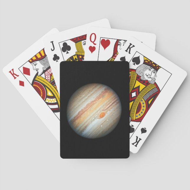 View of the Planet Jupiter (Hubble Telescope) Playing Cards (Back)