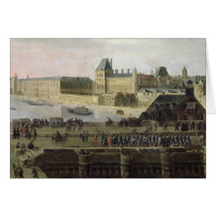 View of the Pont-Neuf and the River Seine