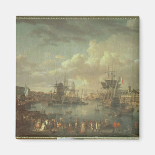 View of the Port at Brest Magnet