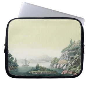 View of the Potomac river near Mount Vernon (colou Laptop Sleeve
