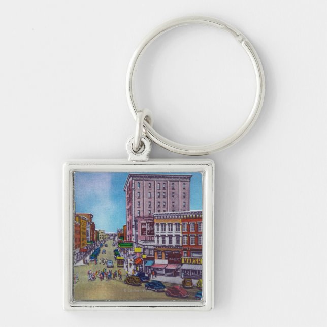 View of the Public Square Key Ring (Front)