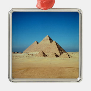 View of the Pyramids Metal Tree Decoration