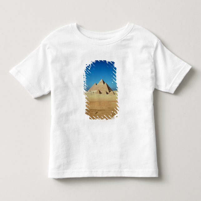 View of the Pyramids Toddler T-Shirt (Front)