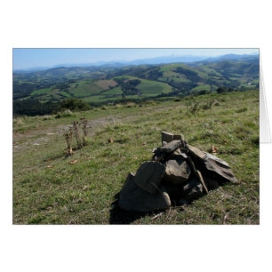 View of the Pyrenees Card